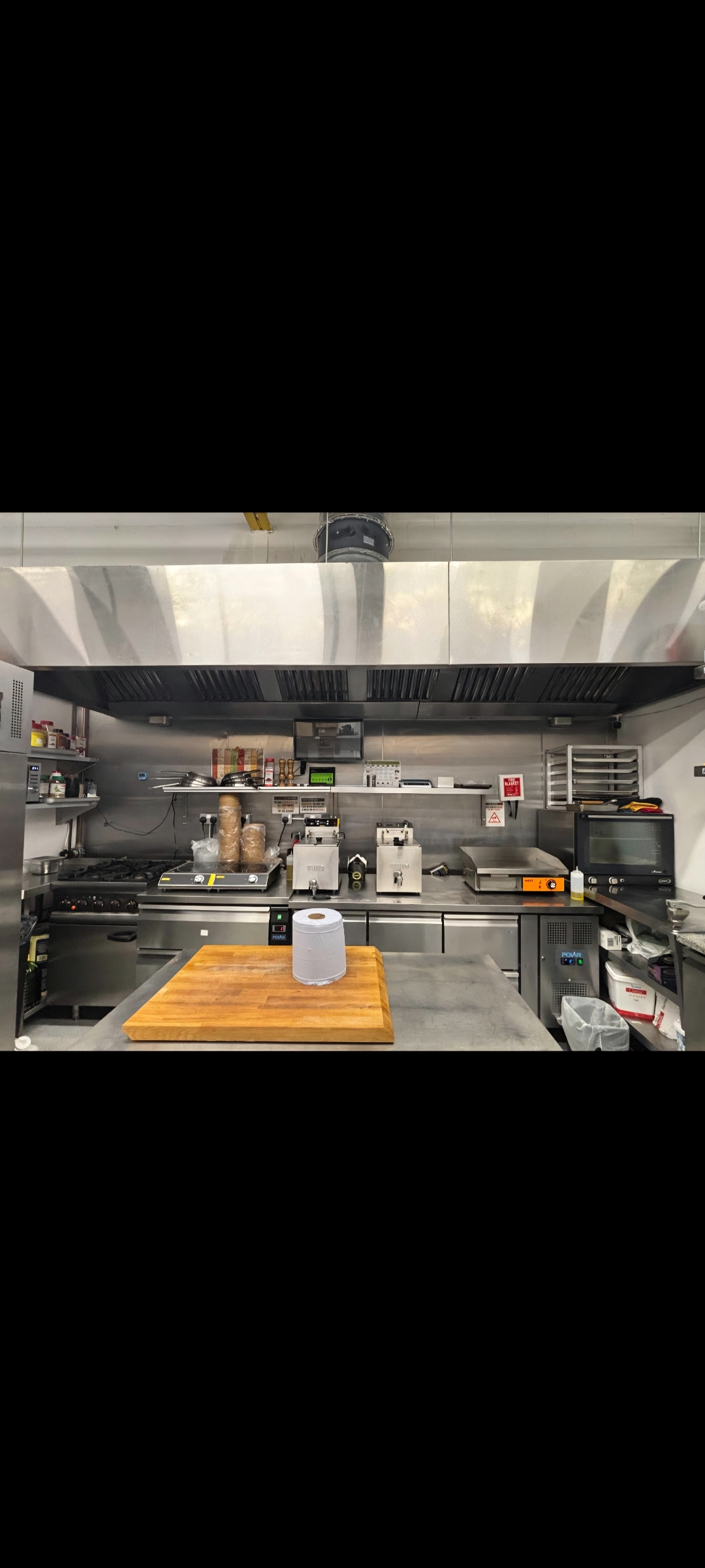 Foody Kitchenz commercial kitchen with extraction and catering equipment