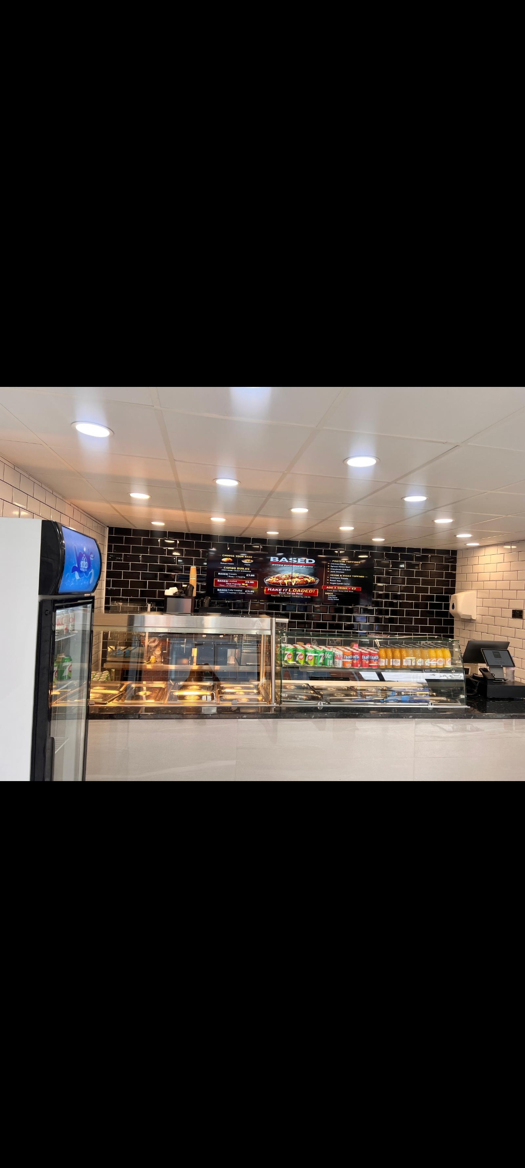 Foody Kitchenz customer-facing food counter area